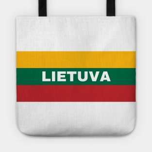 Lietuva in Lithuanian Flag Tote