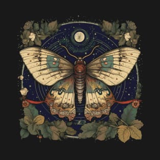 Mystic Moth with Magic Herbarium T-Shirt