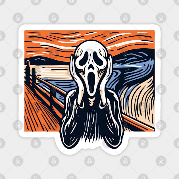 The Scream Magnet by ArtFactoryAI