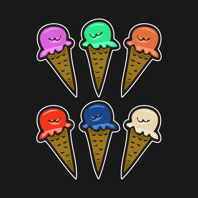 Ice Cream Cones #3 by RockettGraph1cs