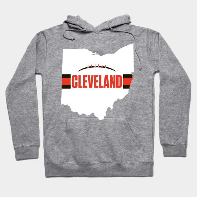 white cleveland browns hoodie