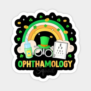 Ophthalmology Squad Ophthalmic St Patrick's Day Magnet