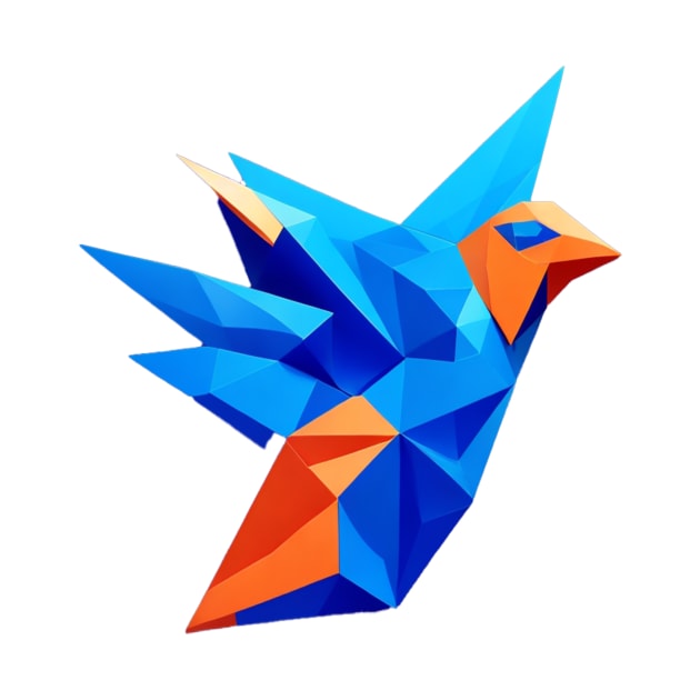 Tangram Bird by Can'tFindGoodName