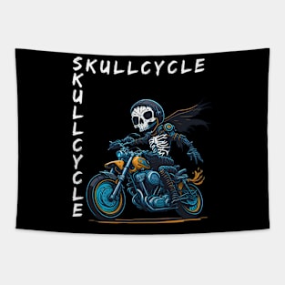 Skullcycle Tapestry