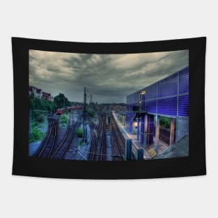 train station Tapestry