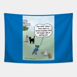 Cat Burglar Tapestry