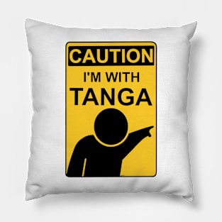 I'm with TANGA Pillow