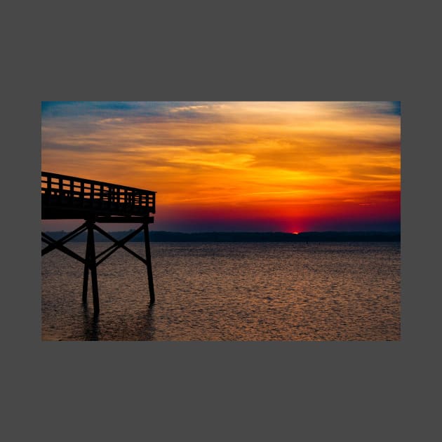 Beach Sunset by Rob Johnson Photography