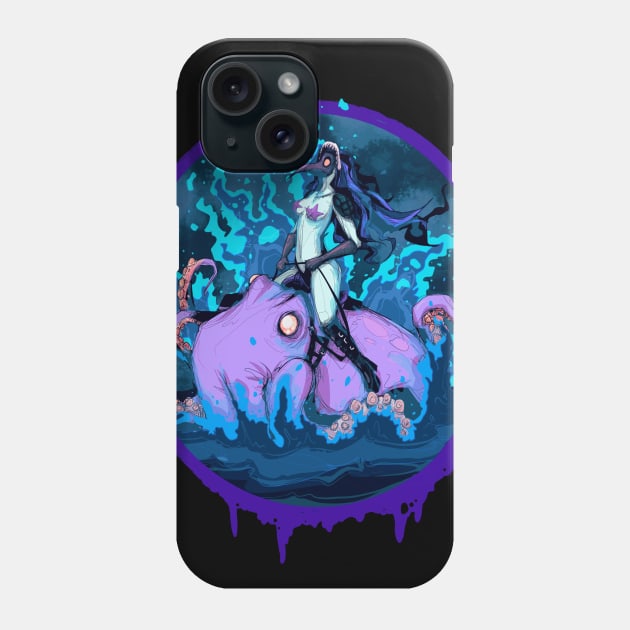 Octo Witch Phone Case by LVBart