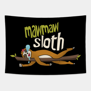 Mawmaw Sloth Tapestry