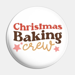 Christmas Baking Crew holiday design Pin