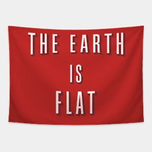 The Earth is Flat - Flat Earth Tapestry