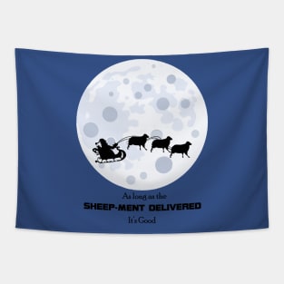 Sheep-ment Delivered Tapestry