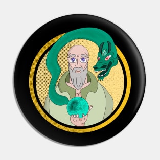 The Monk and the Dragon Pin