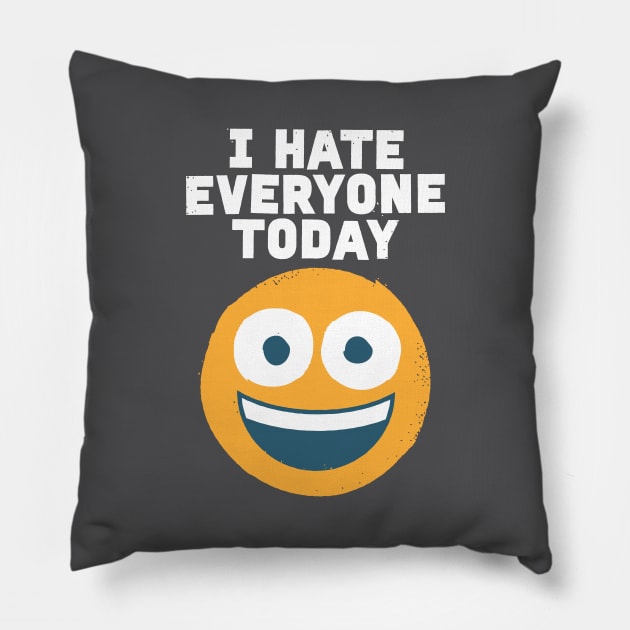 Loathe Is The Answer Pillow by David Olenick