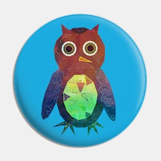 Cool owl Pin