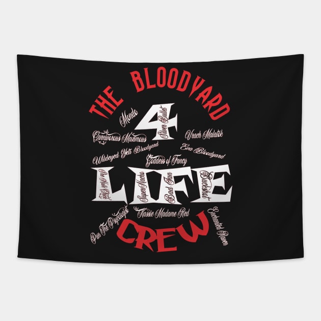 BDW THE BLOODYARD CREW Tapestry by BIG DAWG APPAREL