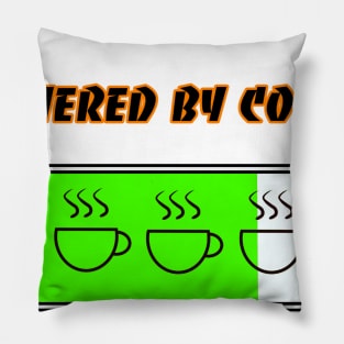 POWERED BY COFFEE,JAVA BATTERY Pillow