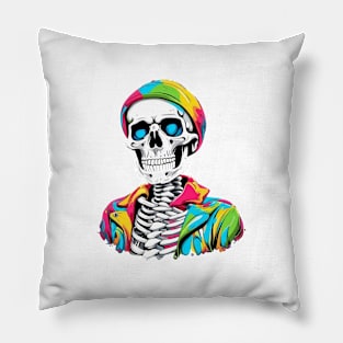 skull art design Pillow