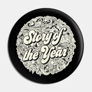 Vintage Circle - Story Of The Year Pin