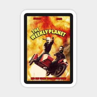 The Weekly Planet Motorcycle Escape Magnet