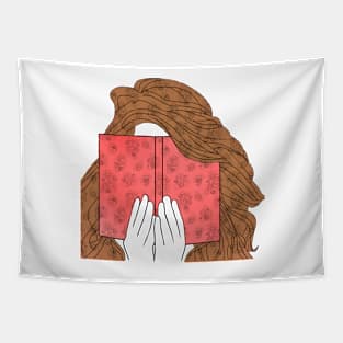 Rose Reader Tapestry