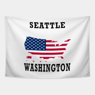 SATTLE WASHINGTON Tapestry