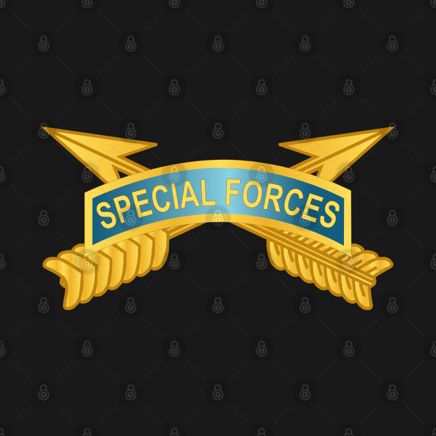 Disover Special Forces Tab w SF Branch wo Txt - Special Forces Tab W Sf Branch Wo Txt - T-Shirt