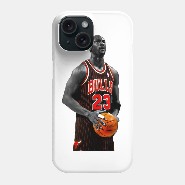 Michael Jordan Chicago bulls Phone Case by Aka.V.E