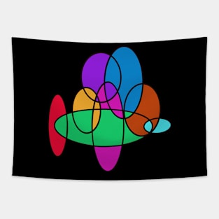 UFO Aeroplane Tapestry