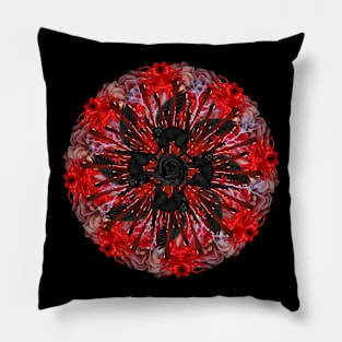 bloody mandala Pillow