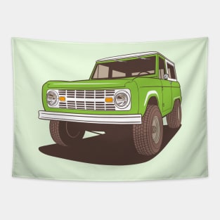 GREEN BRONCO Tapestry