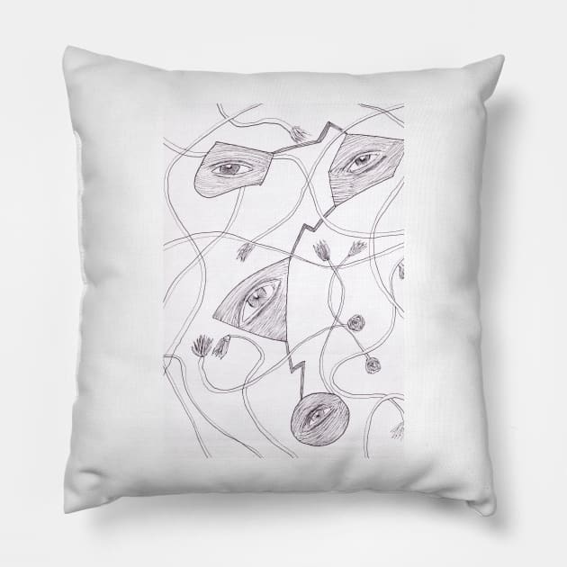 Interconnected Pillow by LukeMargetts