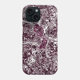 Red Marble Nature Natural Stone Phone Case