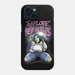 Explore new worlds Phone Case