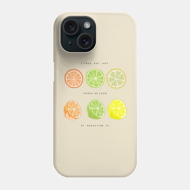 Citrus Est. 1493 Phone Case by ceili's Designs