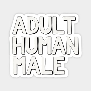 Adult Human Male Magnet