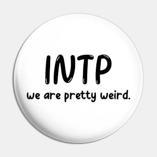 INTP Personality (MBTI) Pin