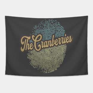 The Cranberries Fingerprint Tapestry