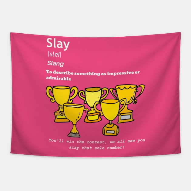 Slay Tapestry by Dunkel