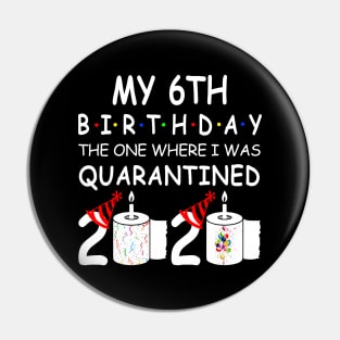 My 6th Birthday The One Where I Was Quarantined 2020 Pin