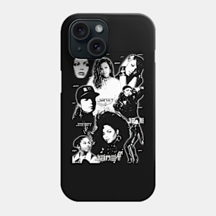 Janet Jackson Vintage Tour Concert Phone Case