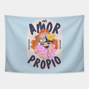 Amor Te Amo Corazon Tapestry