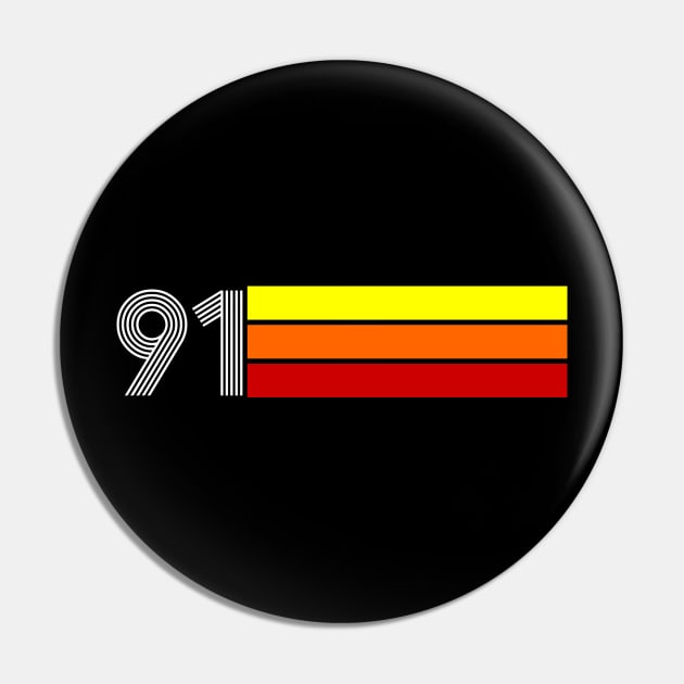 Retro 1991 Styleuniversal Pin by Styleuniversal