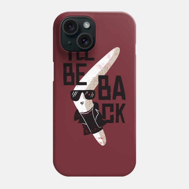 Boomerang Will Defiantly Be Back Phone Case by Hamster Design