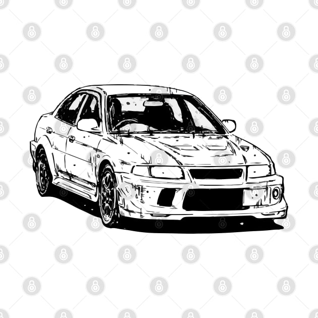 Ichijo's Mitsubishi Lancer Evolution 2 [ Initial D ] by Tad