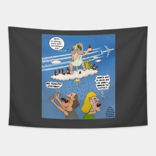 Chemtrail Conspiracy Theory Tapestry