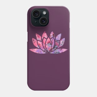 Pink Purple Lotus Phone Case