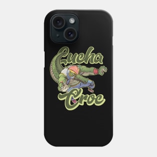 lucha croc Phone Case