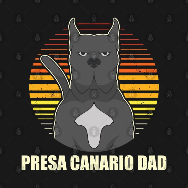 Presa Canario Dad | Dog Owner Dogo Canario by Streetwear KKS